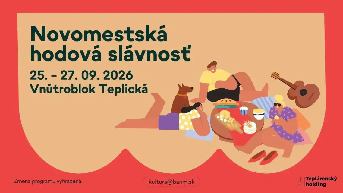 Novomestská hodová slávnosť 2026: čas, ktorý spája. Príďte hodovať s nami!