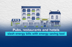 Pubs, restaurants and hotels slash bills with energy saving tool