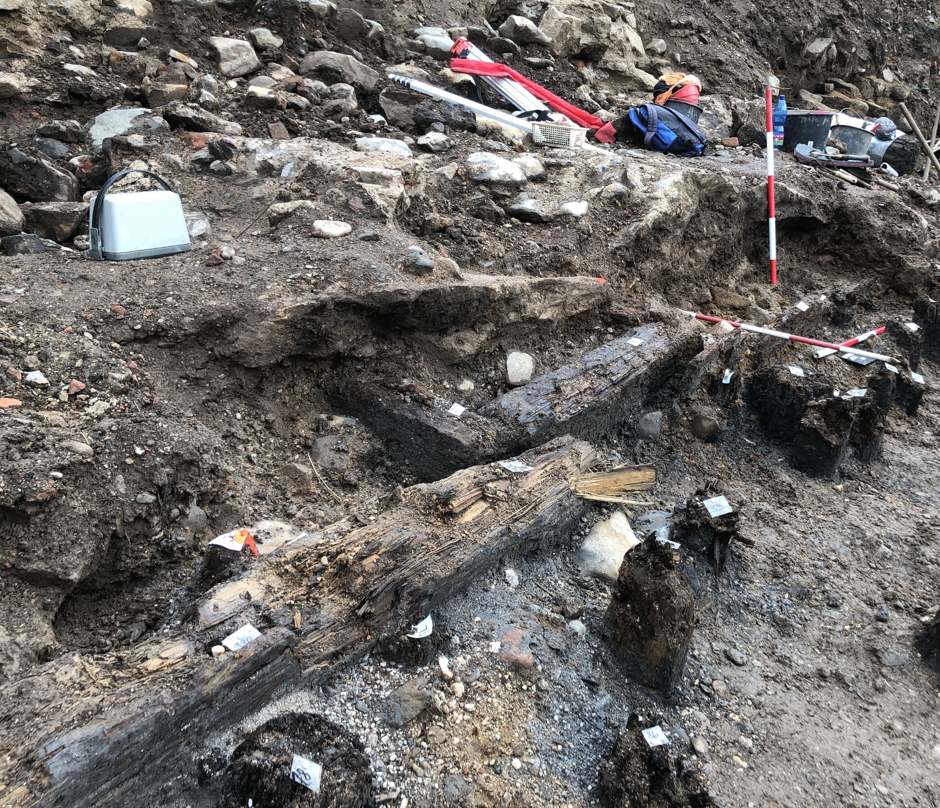 U jezu v Kadani probíhá archeologický průzkum se zajímavými nálezy