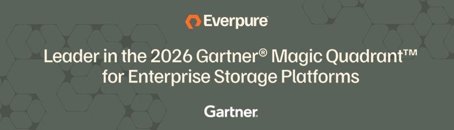 Everpure е отличена като лидер в Gartner®MagicQuadrant™ 2026 за платформи за корпоративно съхранение на данни