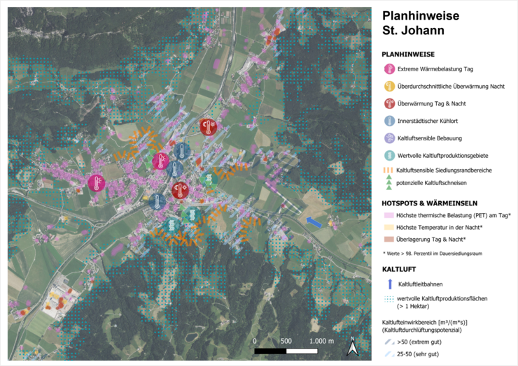 Regionale Klimaanalyse auf weitere Regionen in Tirol ausgeweitet