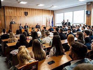 Predseda vlády diskutoval so študentmi v Košiciach