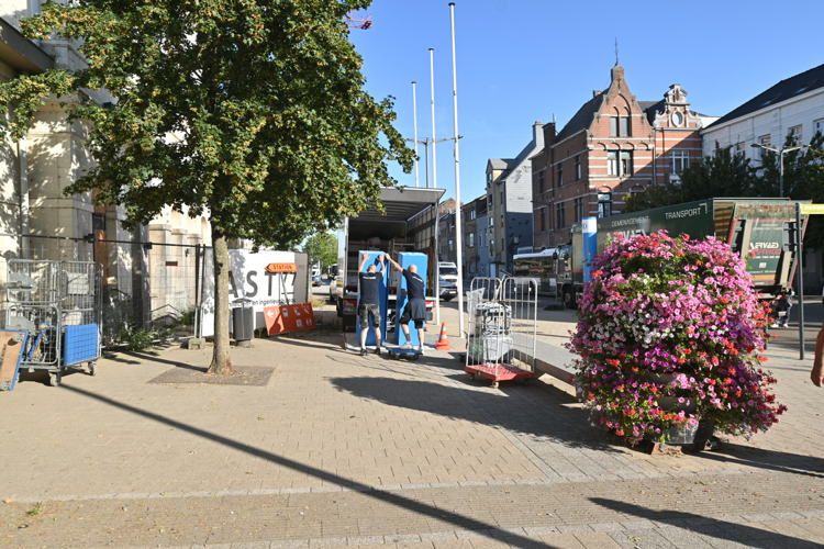 Morgen opent tijdelijk stationsgebouw aan station van Tienen