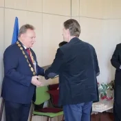 Rektor prijal jubilantov: Poďakoval im za roky práce a oddanosti