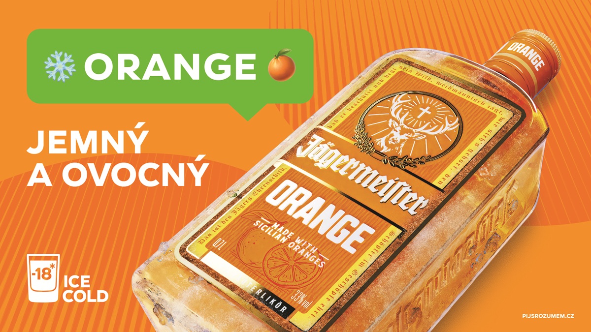 Jägermeister ORANGE ukazuje svou všestrannost a představuje novinky