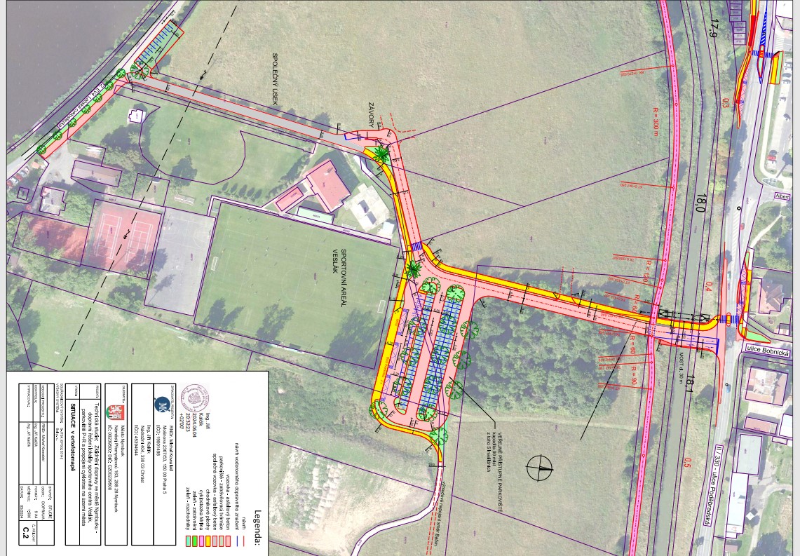 Město Nymburk posílí dopravní dostupnost sportovního centra Veslák a připravuje rozvoj lokality