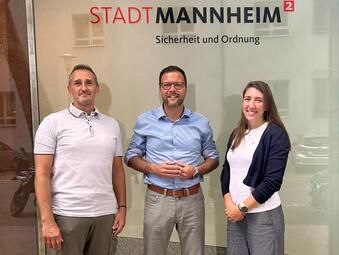 Doppelspitze im Fachbereich Sicherheit & Ordnung