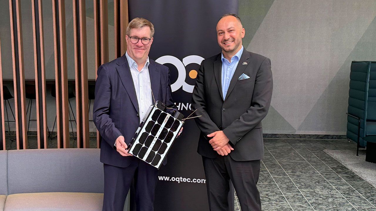 Handy-Netz per Satellit Telefónica Deutschland testet digital souveränen Satelliten-Mobilfunk mit europäischem Anbieter OQ Technology