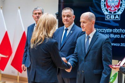Uroczyste obchody 20-lecia Centralnego Biura Antykorupcyjnego