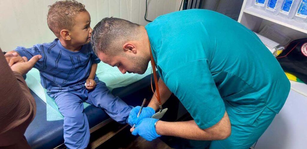 In Gaza voelt zelfs een tentenziekenhuis als vooruitgang
