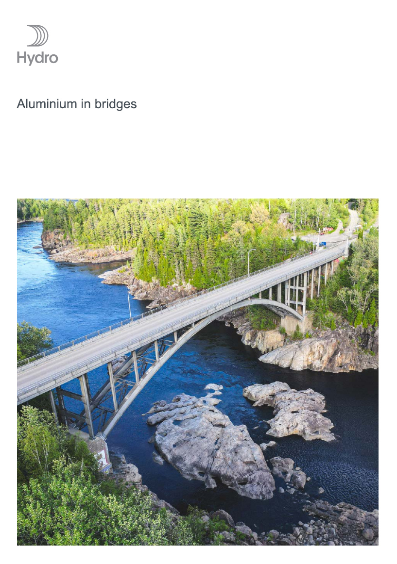 Aluminium in bridges