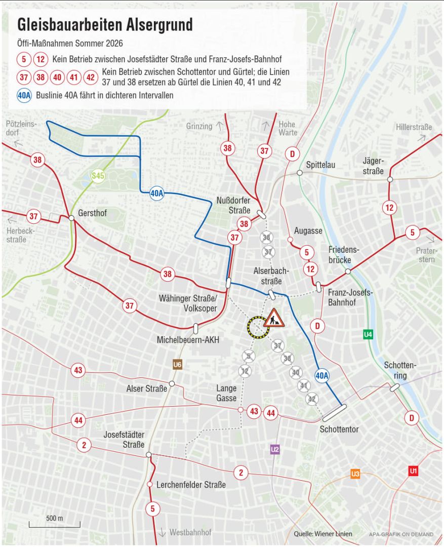 Sommerbaustellen 2026: Infrastruktur-Großvorhaben und notwendige Verkehrsmaßnahmen in der Stadt