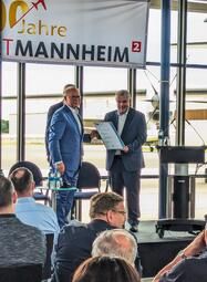Festakt 100 Jahre City Airport Mannheim