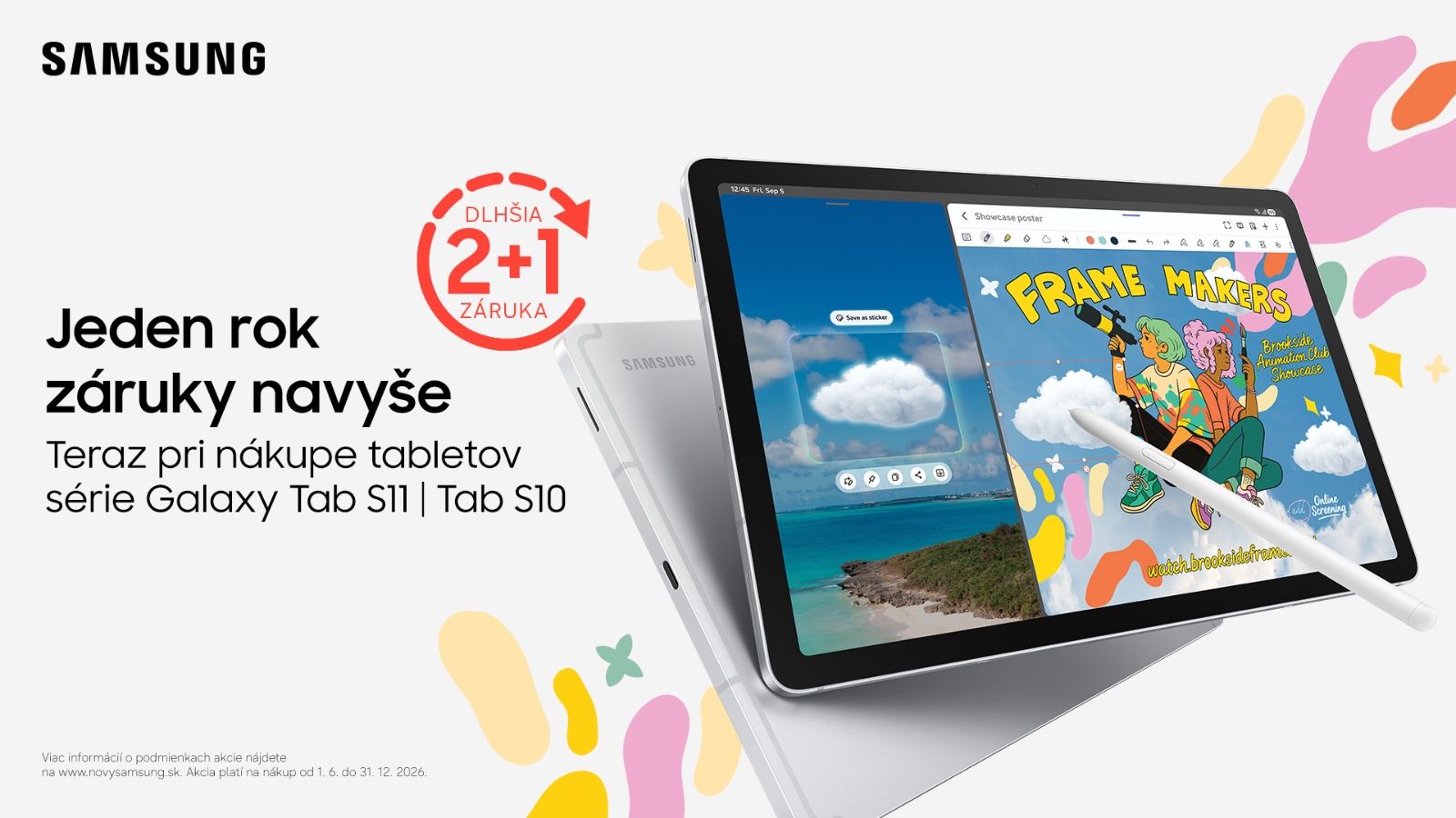 Teraz je dobrý čas na kúpu tabletu Samsung. Dostanete záruku navyše aj online TV