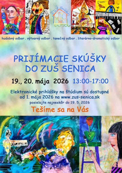 Prijímacie skúšky do ZUŠ Senica