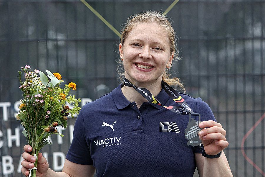 Silber-Erfolg für BUW-Studentin Victoria Krause