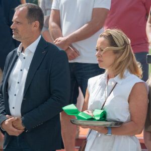 Slávnostné odovzdanie výsledkov projektu „Športový areál ZŠ Mlynská – 1. etapa“ spolufinancovaného z Programu Slovensko