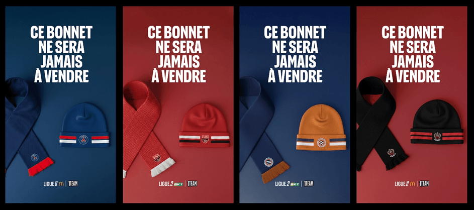 "NOUS NE VENDRONS JAMAIS CES BONNETS", LE PREMIER PRODUIT DÉRIVÉ 100% GRATUIT ET SOLIDAIRE