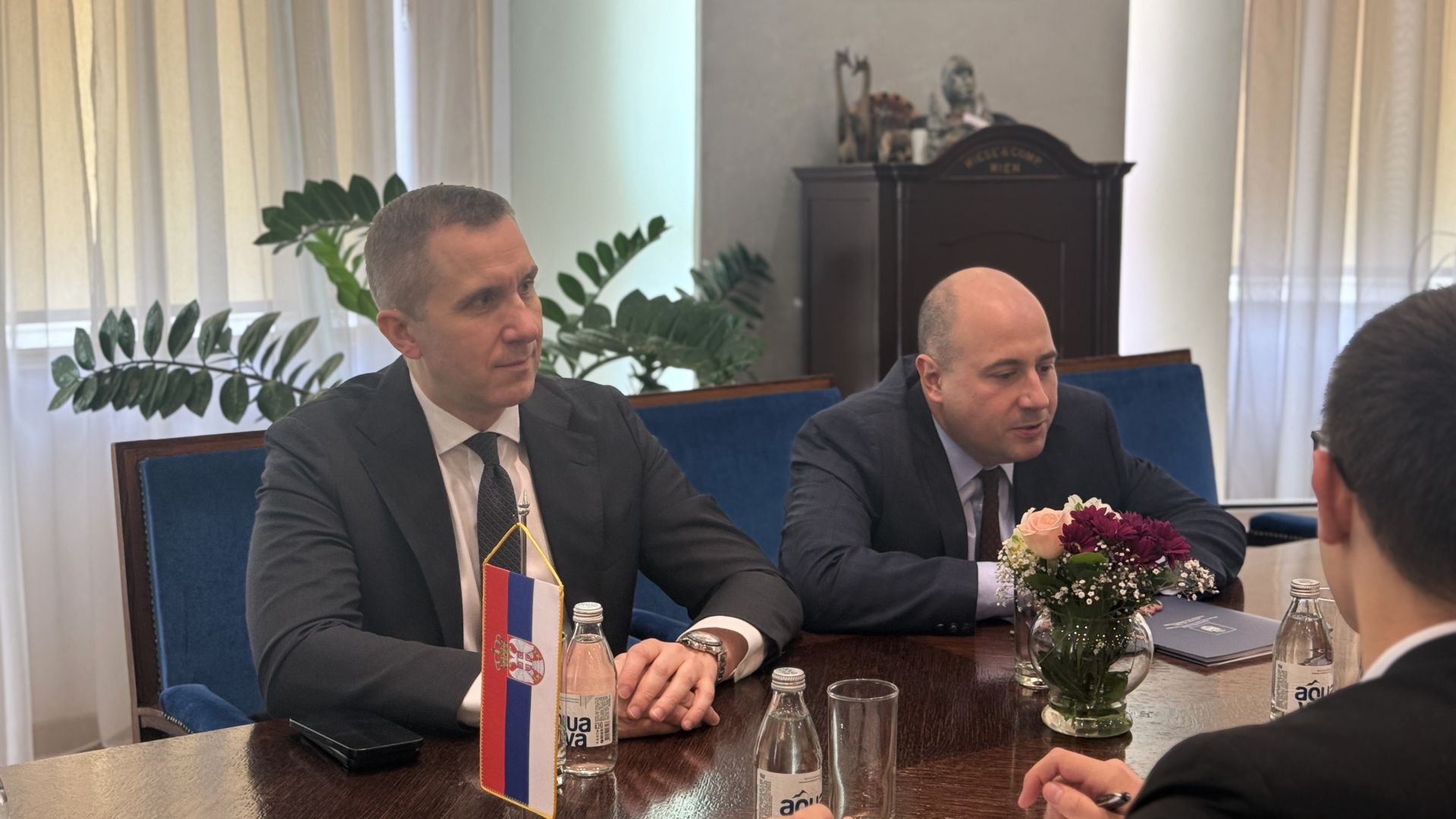 Козарев са амбасадором Марока
