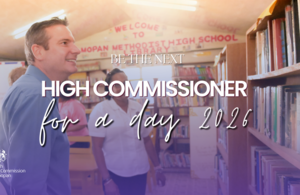 High Commissioner for a Day competition 2026: British High Commission Belmopan