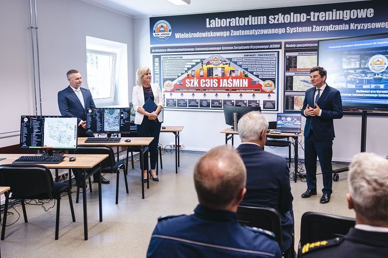 Na Politechnice Śląskiej otwarto laboratorium zarządzania kryzysowego JAŚMIN