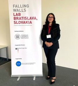 Úspech UK na Falling Walls Lab Slovakia 2026: Kiana Rostami obsadila 2. miesto