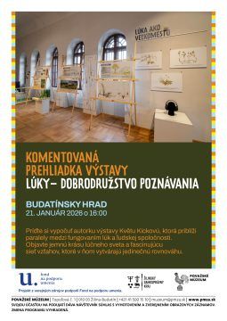 Komentovaná prehliadka výstavy Lúky – dobrodružstvo poznávania