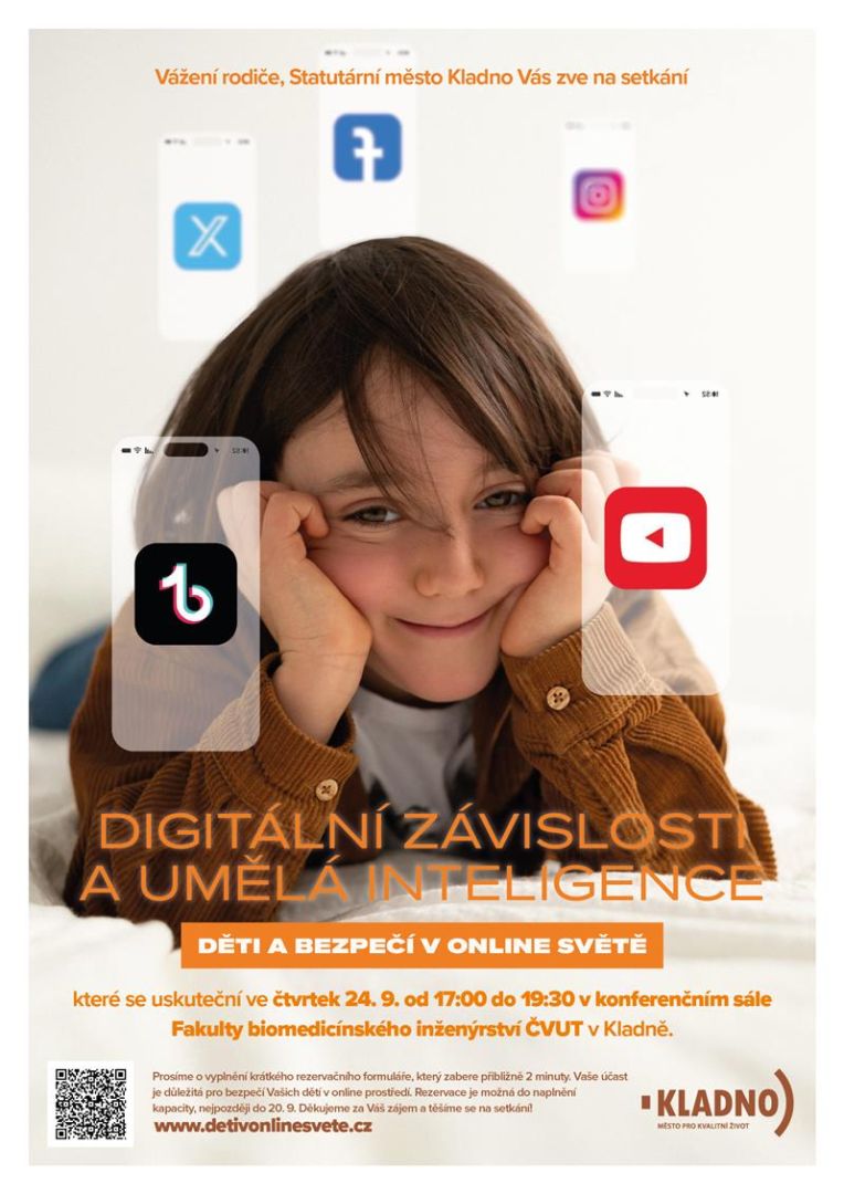 Jak ochránit děti na internetu? Kladno zve na pokračování úspěšného semináře