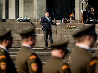 Robert Fico: Mier je najcennejšou hodnotou, ktorú máme, za nič iné nestojí bojovať
