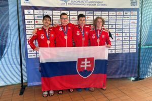 Naši plavci s plutvami na Majstrovstvách Európy juniorov v Chiose