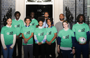 Prime Minister hosts reception to celebrate grassroots sport and announce further facilities investments