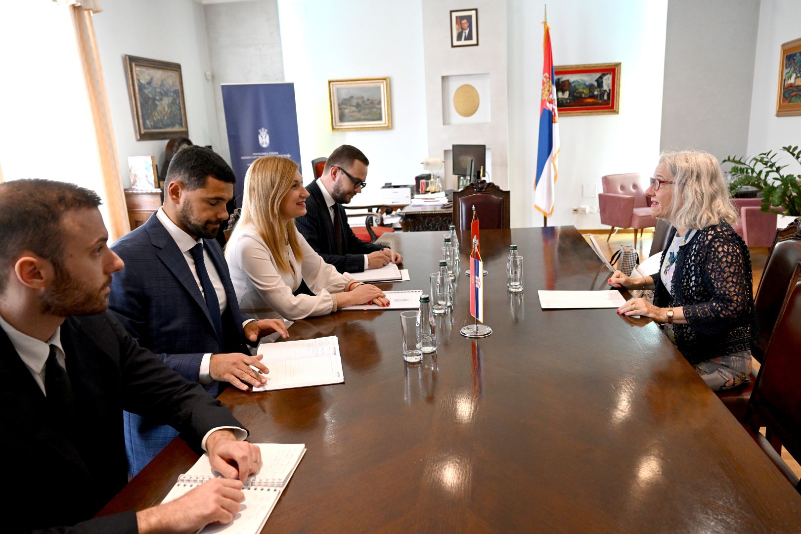 Јовановић са амбасадорком Швајцарске