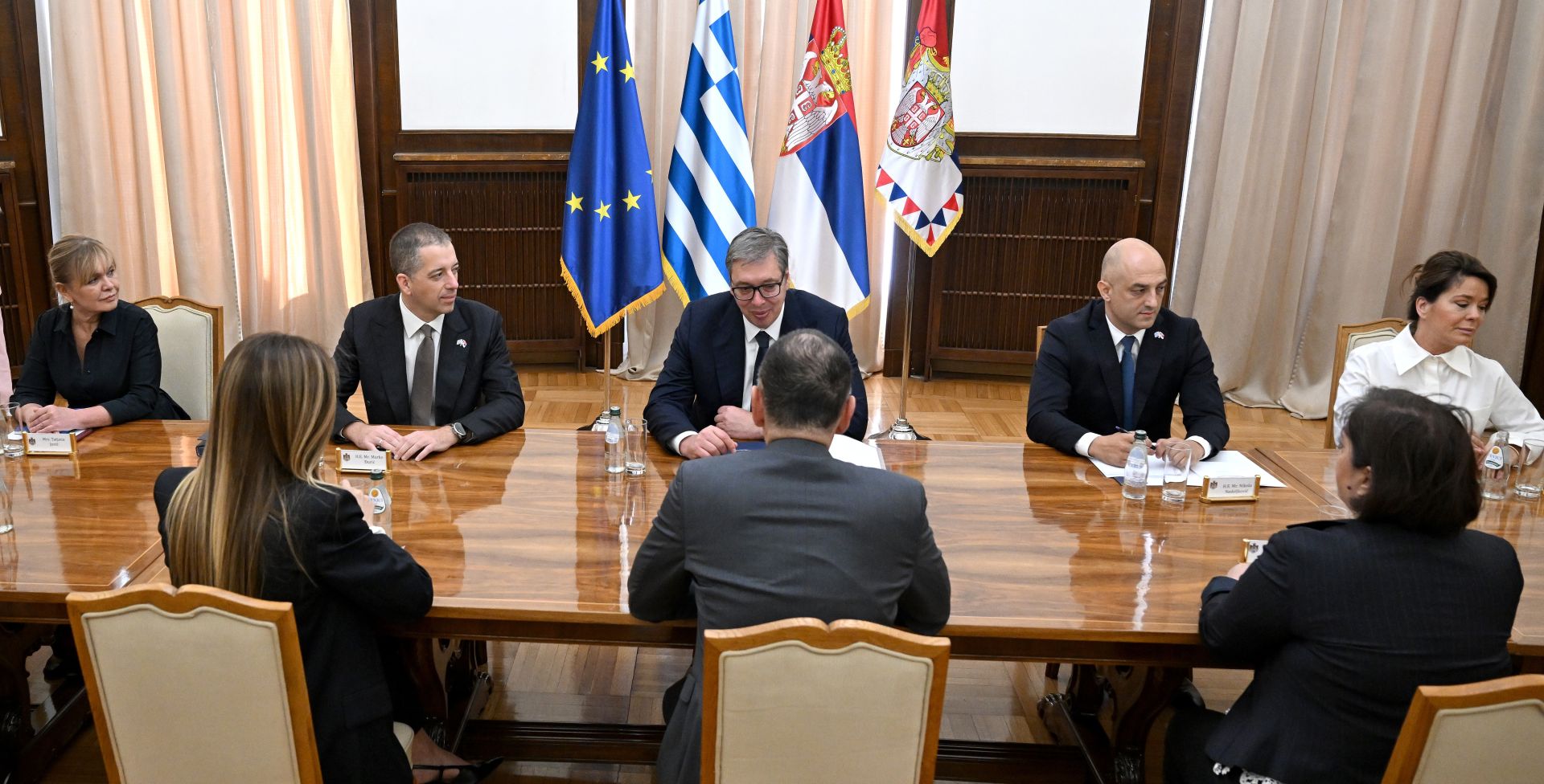 Ђурић: Потврђено пријатељство Србије и Грчке и подршка ЕУ интеграцијама