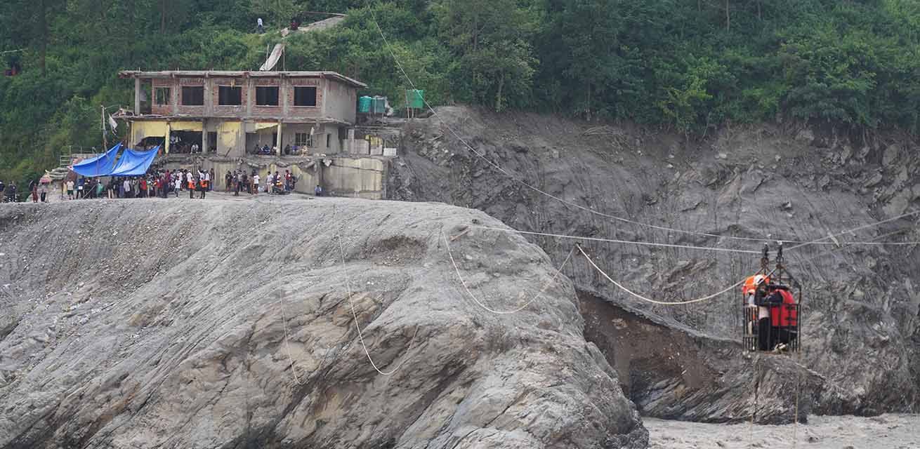 Nepal na de overstroming: veel dorpen nog altijd moeilijk bereikbaar