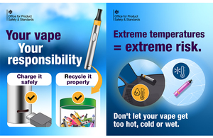 OPSS launches safe vapes usage and disposal awareness campaign