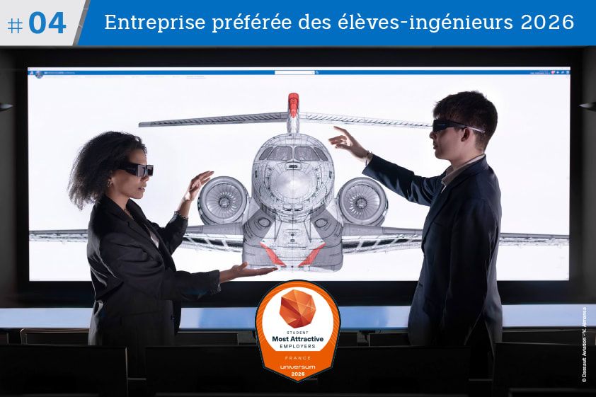 Classement Universum 2026 : Dassault Aviation confirme son attractivité auprès des étudiants et futurs diplômés.