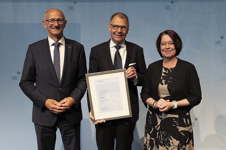 Land Tirol überreichte Bundesauszeichnungen