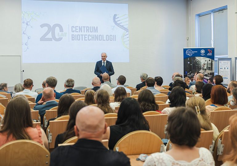 20. urodziny Centrum Biotechnologii na Politechnice Śląskiej