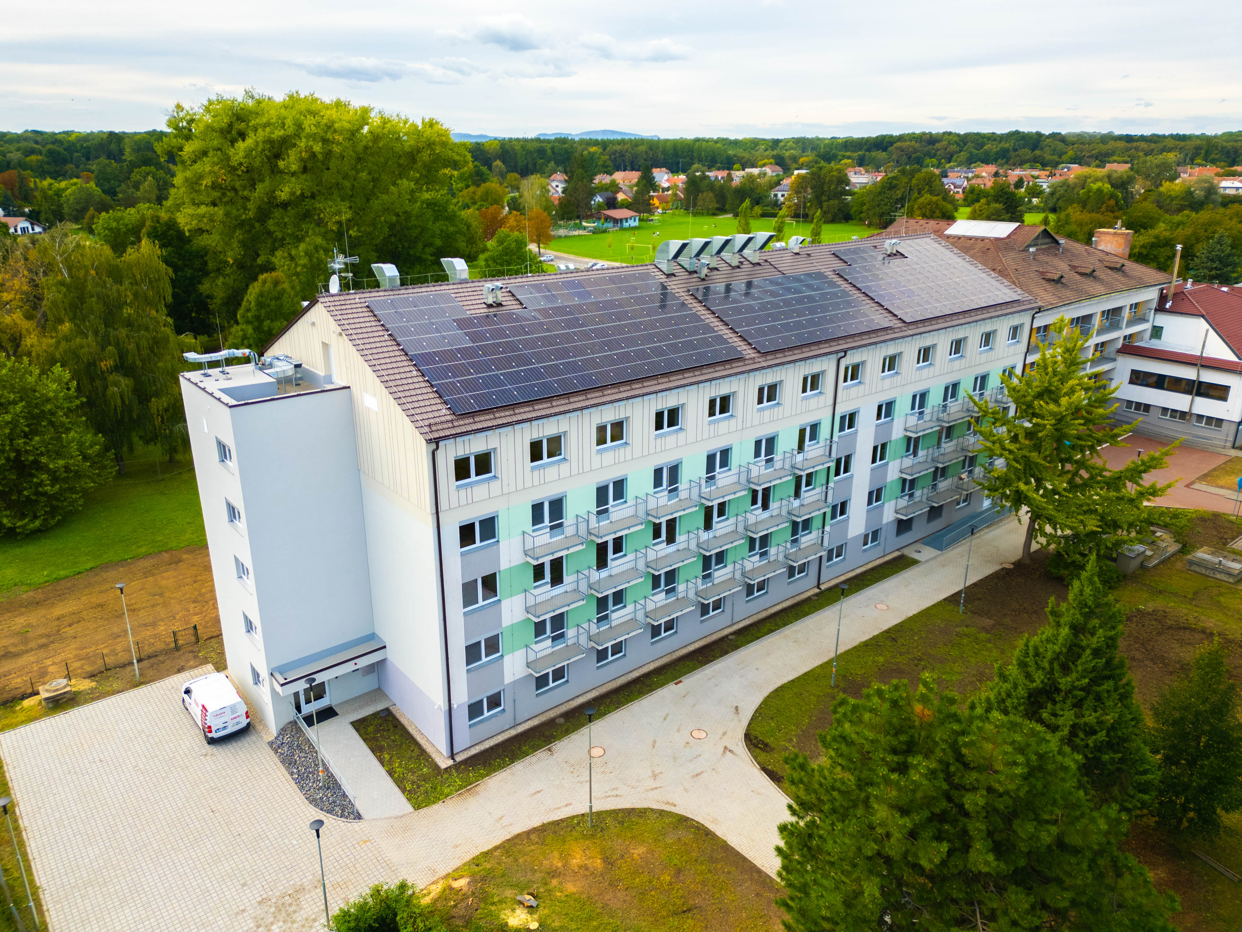 Oprava lůžkové části břeclavského domova seniorů je hotová