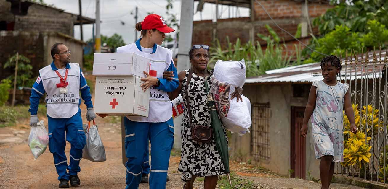 Een maand na de aardbeving in Colombia: mensen vinden kracht in elkaar