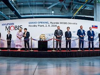 Nový závod Mobis v Novákoch je vynikajúcim príkladom transformácie regiónu Horná Nitra