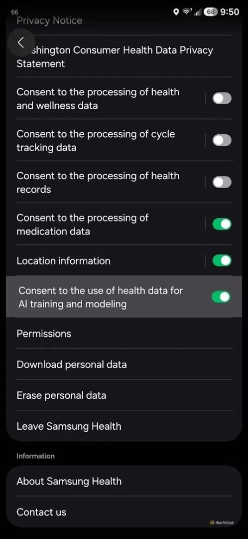 Samsung používa zdravotné údaje na tréning AI. Takto jednoducho to vypnete