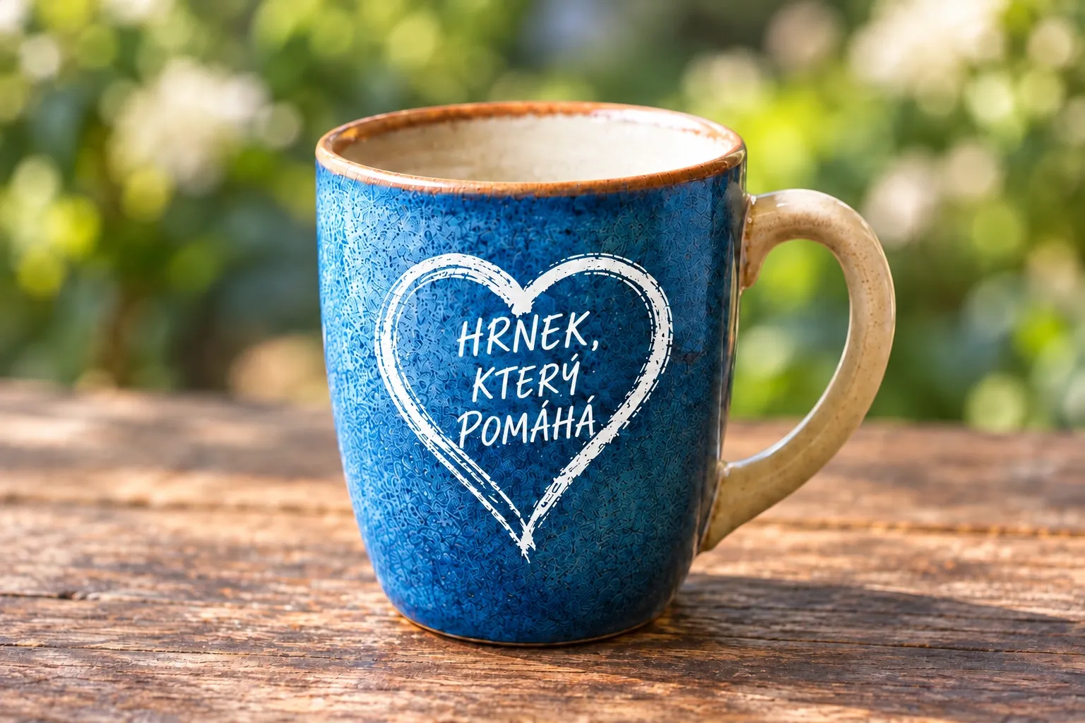 Hrnek, který pomáhá