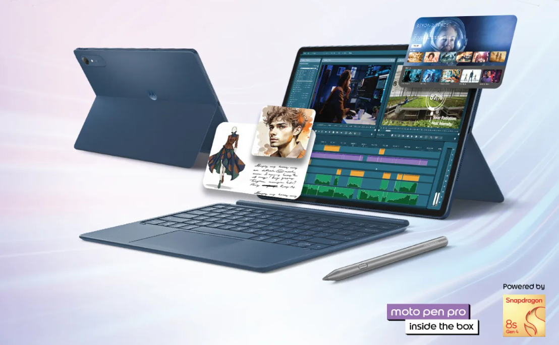 Motorola Moto Pad 70 Pro: 144 Hz displej a podporou stylusu