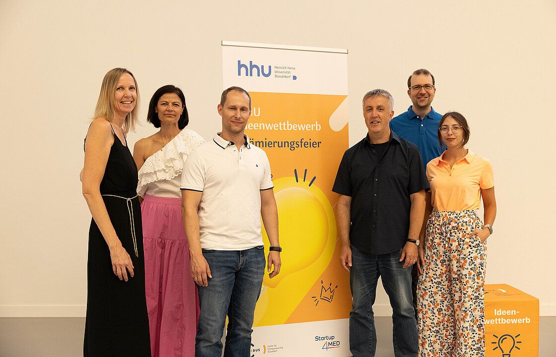HHU Ideenwettbewerb 2026 Von Alzheimertherapie bis Nachhaltigkeit: Die HHU zeichnet innovative Gründungsideen aus