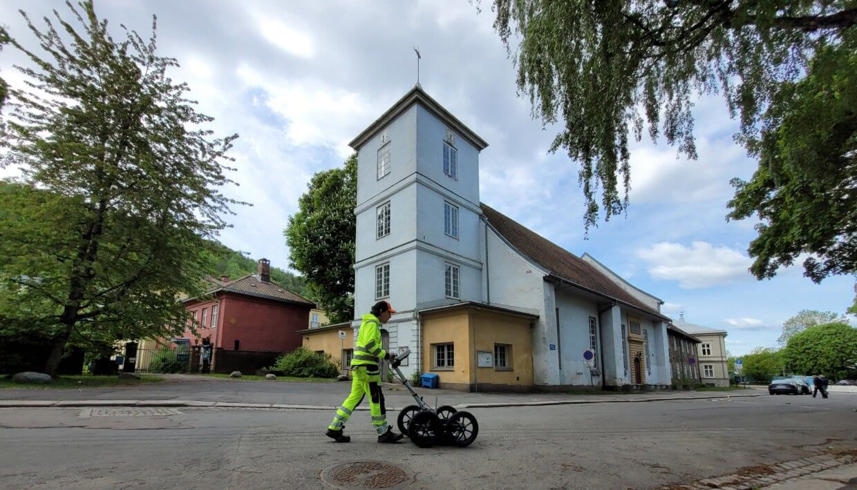 Fant det glemte kirkekoret midt i Oslo – uten å løfte en spade