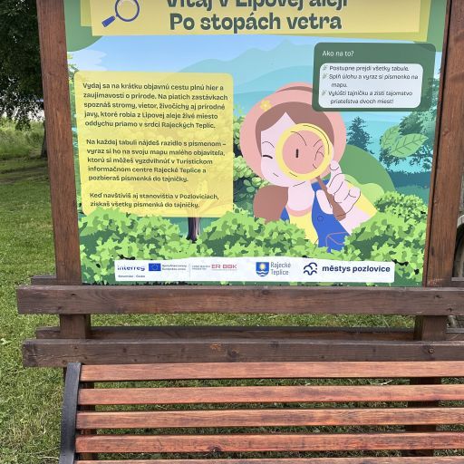 V Lipovej aleji vznikol nový náučný chodník pre deti a rodiny