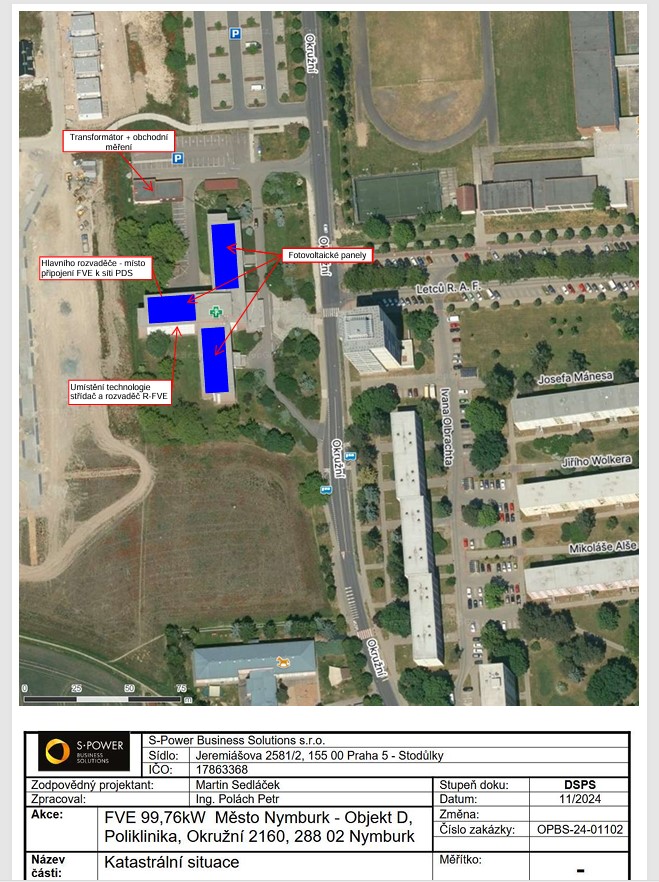 Nymburk zahájil výběr dodavatele solárních elektráren pro městské objekty