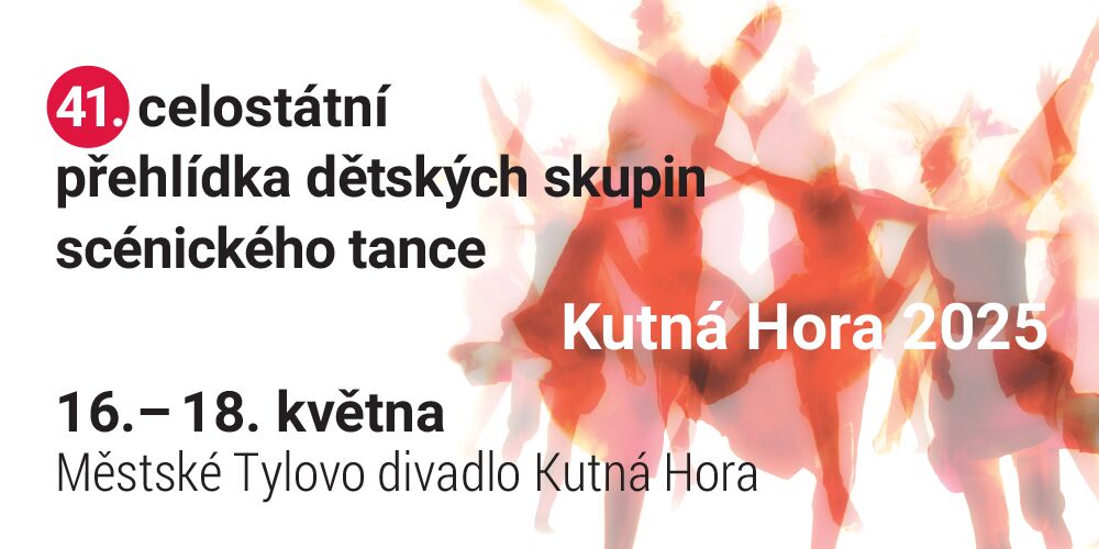Celostátní přehlídka dětských skupin scénického tance slaví 41. ročník