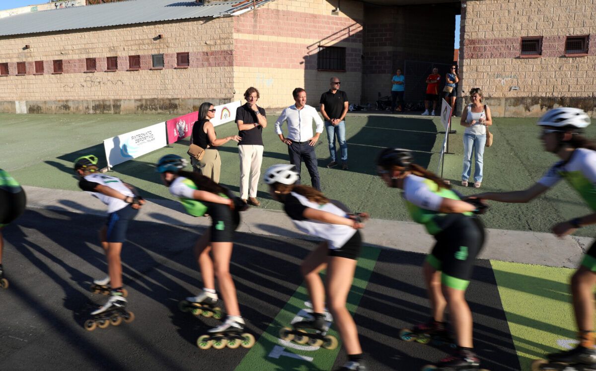El Velódromo Municipal de Santa María de Benquerencia ya está en funcionamiento con actividades de patinaje y ciclismo